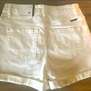 KanCan White High Rise Shorts NWT